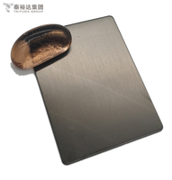 卸売価格黒色304のヘアラインの冷たい張り出しステンレス鋼板のためのステンレス鋼板